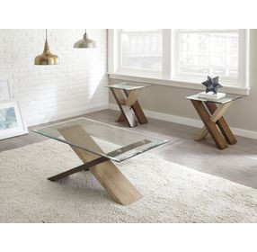 Tasha Brown Square End Table