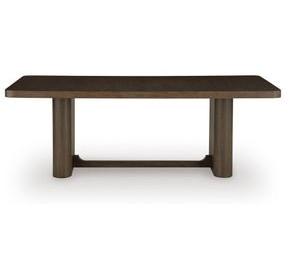 Brillynd Burnished Brown Rectangular Dining Room Set