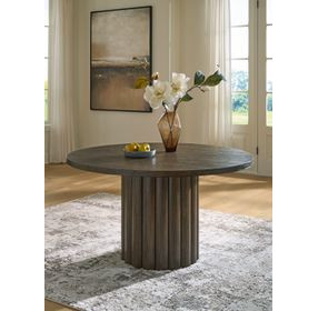 Brillynd Burnished Brown 54" Round Dining Table