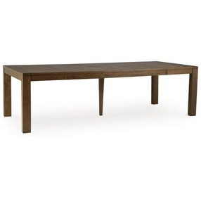 Marxmore Brown Extendable Rectangular Dining Room Set