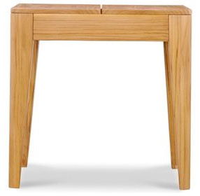 Outdoor Complements Brown Square Drift Side Table