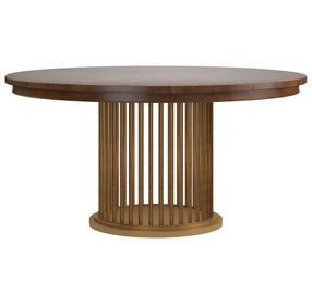 Boulevard Brown Extendable Oval Dining Room Set