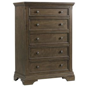 Olivia Rosewood 5 Drawer Chest