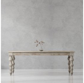 Crossings Toasted Tumbleweed Rectangular Dining Table