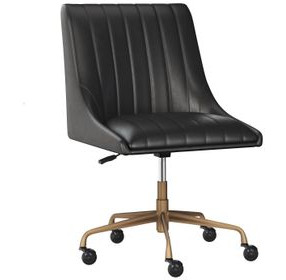 Ellsworth Bravo Black Upholstered Office Chair