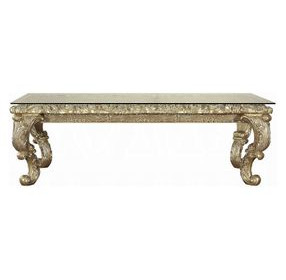 Vatican Champagne Silver Dining Room Set
