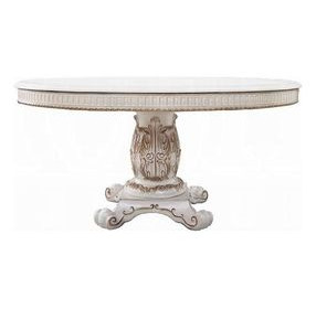 Vendome Antique Pearl 60" Round Dining Room Set