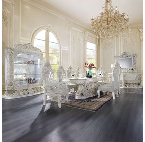 Adara Antique White 2 Door Server