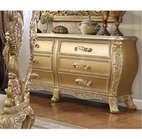 Cabriole Gold 6 Drawer Server