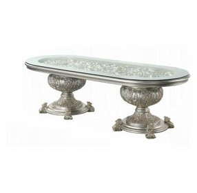 Sandoval Champagne Oval Dining Room Set