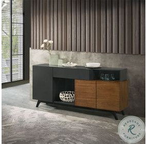 Destin Walnut Server