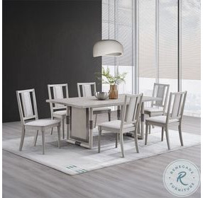 Marta Natural Rectangular Dining Room Set