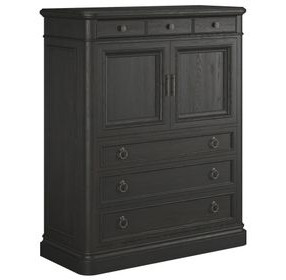Atrium Black 8 Drawer Chest