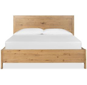 Davenport Rustic Caramel California King Panel Bed