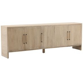 Isla Light Natural 5 Door Sideboard