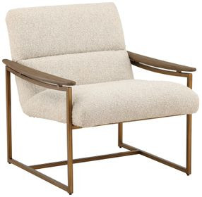 Rue Barley Cream Upholstered Occasional Chair