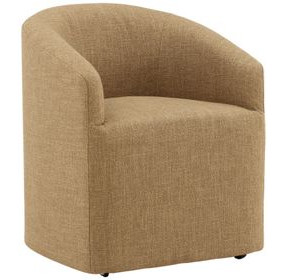 Breana Camel Upholstered Dining Chair