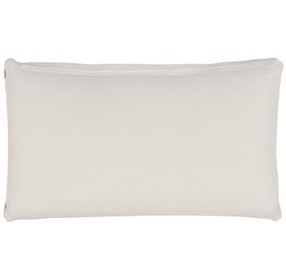 Aldrin Beige and Brown Pillow