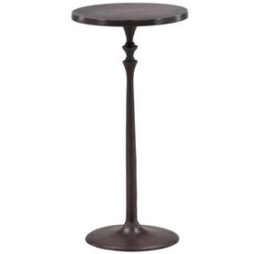 Tanner Bronze Round Side Table