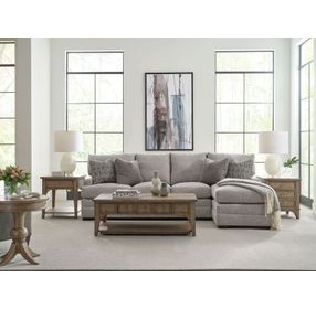 Carmine Beatrix Light Stain Occasional Table Set