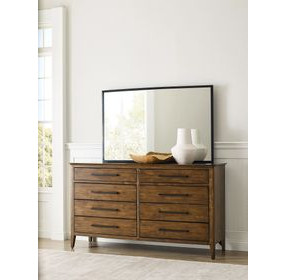 Abode Schafer Medium Stain Rectangular Dresser Mirror
