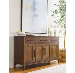 Abode Larson Medium Stain 3 Drawer Buffet