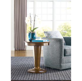 Abode Lyon Medium Stain Round End Table