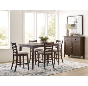 Kafe Mocha 60" Rectangular Dining Table