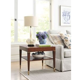 Greenhill Medium Stain Square Lamp Table