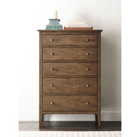 Glenwood Bark 5 Drawer Chest