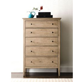 Glenwood Oatmeal 5 Drawer Chest