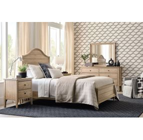 Woodlawn Oatmeal Panel Bedroom Set