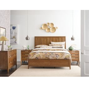Lineage Cherry Panel Bedroom Set