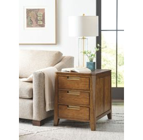 Aspire Profile Brown 3 Drawer Chest