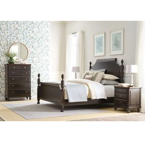 Brighton Black Poster Bedroom Set