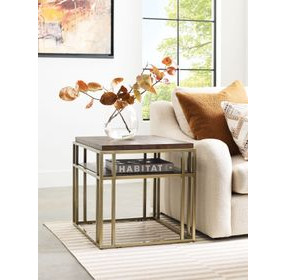 Brighton-Acquisitions Brighton Medium Stain Rectangular End Table