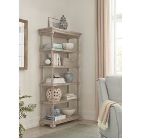Ronde Light Stain Etagere