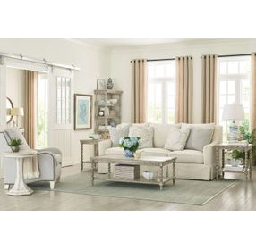 Batiste Creme Breve Occasional Table Set