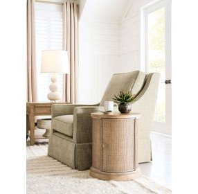 Woodfield Caramel Round Accent Table