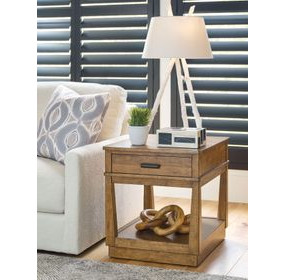 Clifton Medium Stain Square End Table