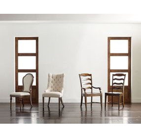 Commonwealth Renner Medium Stain Side Chair