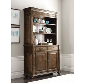 Monte Rich Hazelnut 2 Door Buffet and Hutch