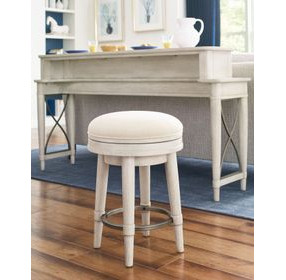 Domaine Beige Counter Height Swivel Stool