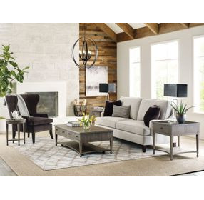 Emporium Carmine Medium Stain Rectangular Cocktail Table