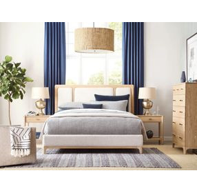 Kendall Ash Upholstered Panel Bedroom Set
