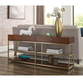 Jenkins Medium Stain Rectangular Sofa Table