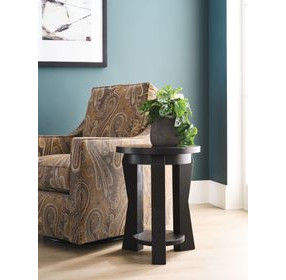 Freeport-Acquisitions Freeport Black Round Side Table