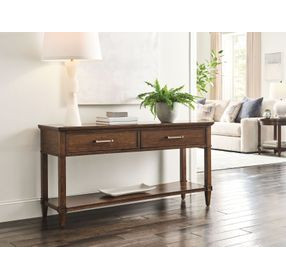 Longham Warm Auburn 60" Rectangular Console Table