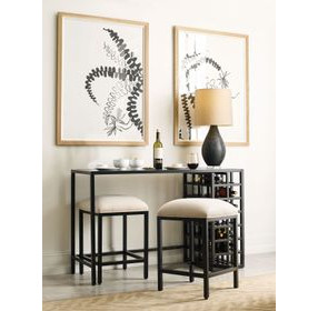 Mackintosh Cream Upholstered Counter Height Stool