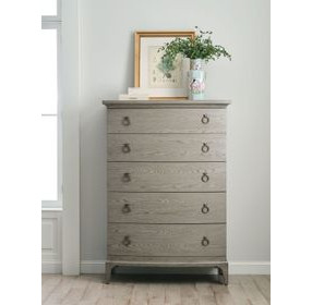 Montreat Gray 5 Drawer Chest